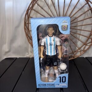 Official Sockers‎ Messi Argentina Action Figure World Champion 3 Stars AFA NEW